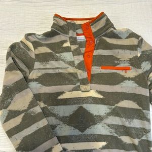 Columbia fleece button up